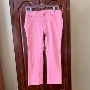Lilly Pulitzer cropped jeans
